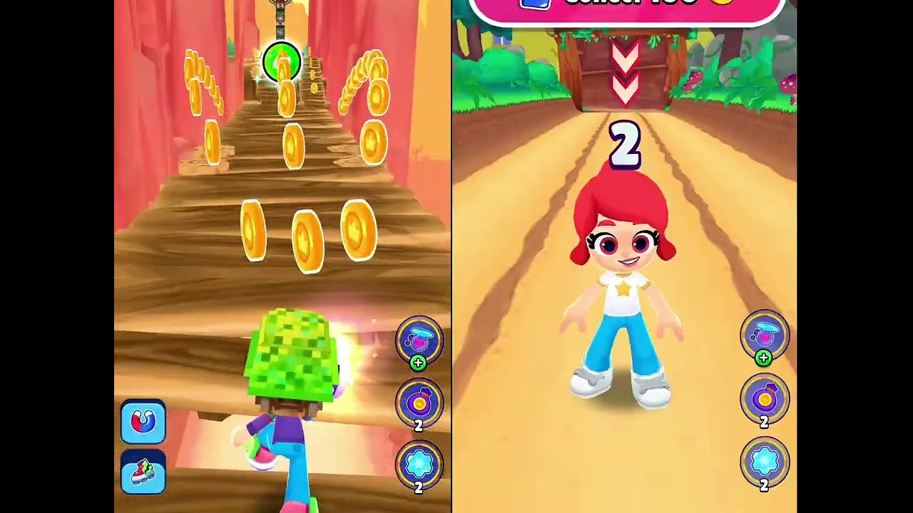 KOOPLY RUN GAMEPLAY BOYS VS GIRLS ALL LEVELS 