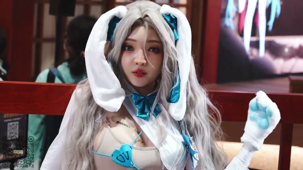 2026TGS 台北國際電玩展 苦甜兔女郎達麗安（星野秀奈 XuXu 飾) 棕色塵埃2 coser (브라운 더스트 2) (BrownDust2) 溫泉區