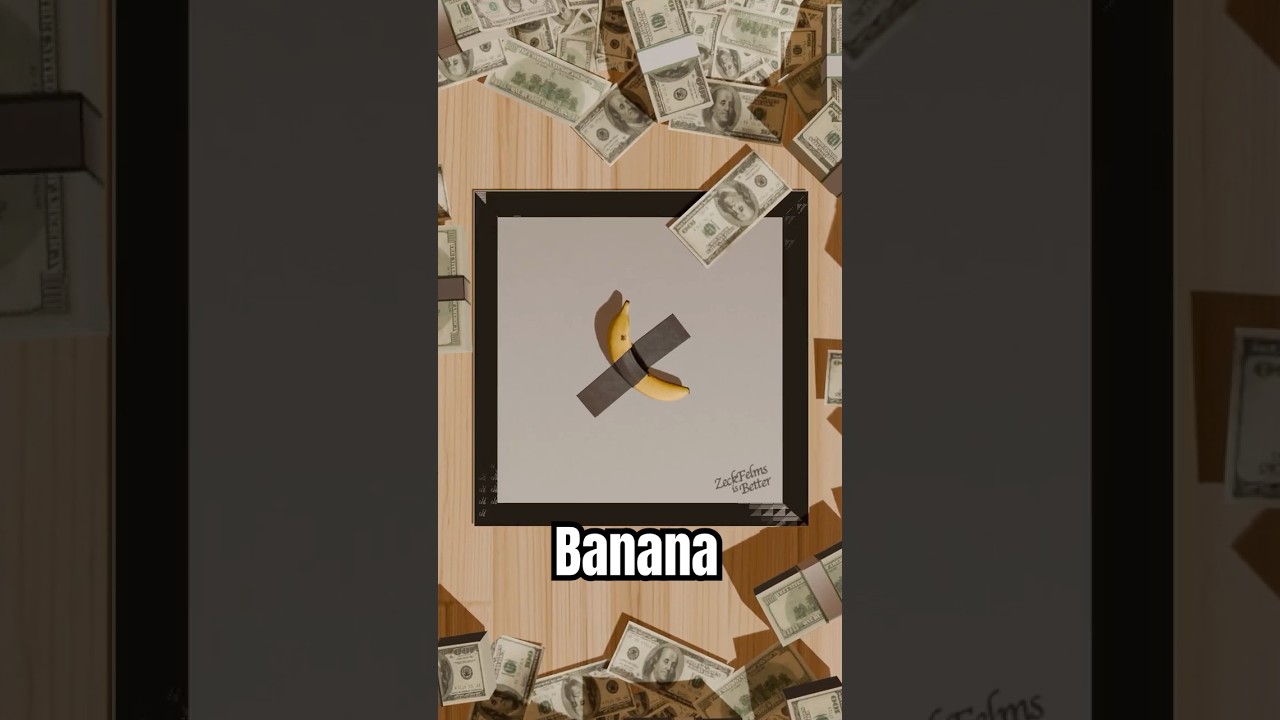 The millions dollar banana 😱🍌