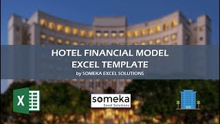 Hotel Feasibility Study Excel Template in Excel