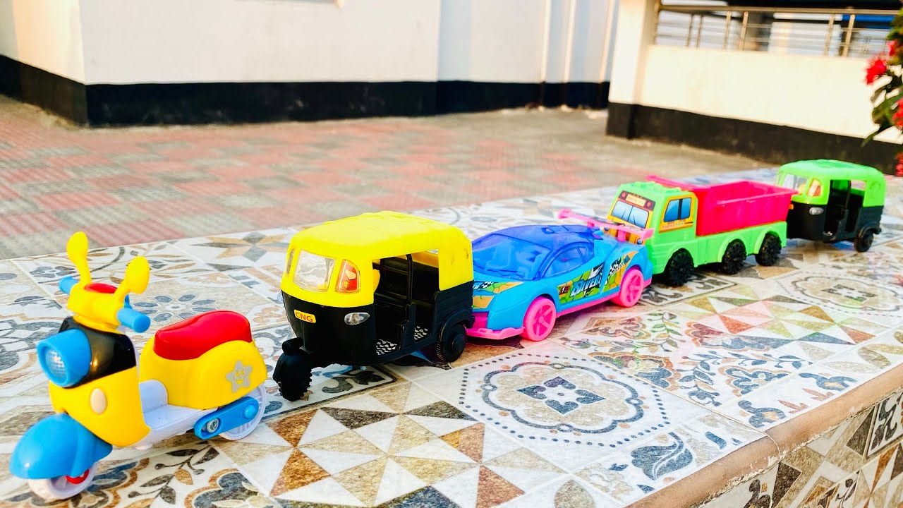 Auto Rickshaw, Lady Scooty, Dump Truck, Auto Rickshaw Sound, Electric ...