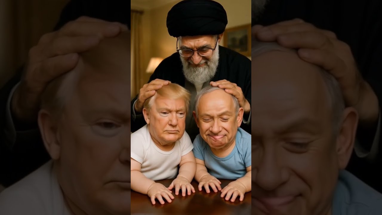 Khamenei Blessed Trump And Netanyahu New Funny Video Iran Israel