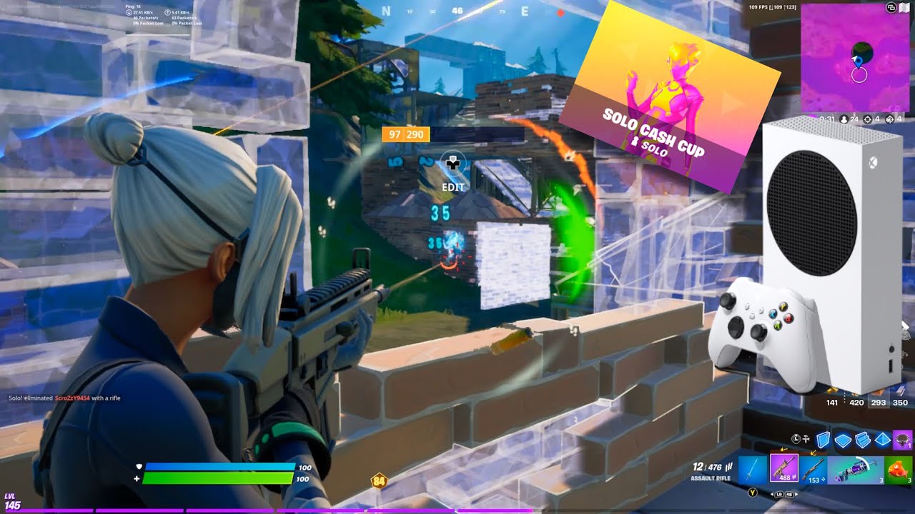 Solo Cash Cup Highlights Xbox Series S (4K 120FPS)