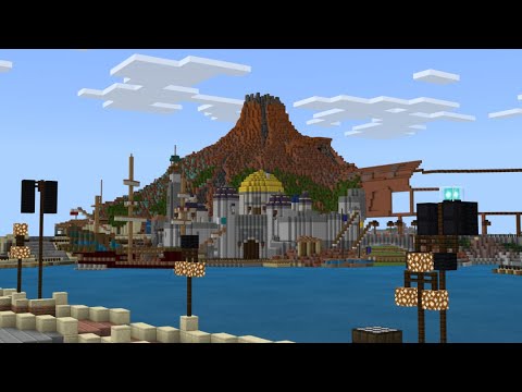 暇人用 Minecraftで東京ディズニーシーをつくる プロメテウス火山 Youtube