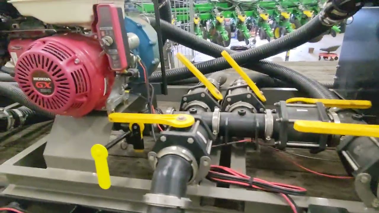 Best way to setup a spray tender trailer