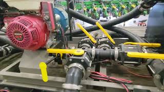 Best way to setup a spray tender trailer