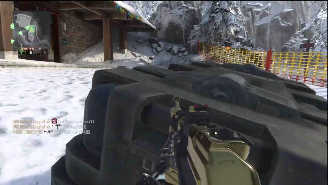 FPSFREAK.NET - COD Black OPS 2 XBOX 360 Multiplayer Gameplay - Revolution DLC - Downhill