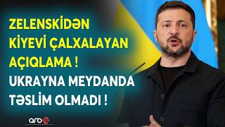Zelenski Müharibəyə Davam Dedi Ukrayna Ağır Şərtlərlə Razi Olmadi - Kiyevi Çalxalayan Açıqlama