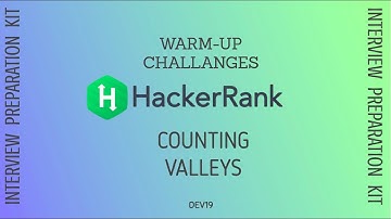 Counting Valleys | Hackerrank Solutions