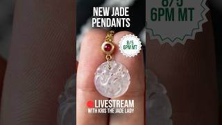 Jadeite Jade Pendants With Mason-Kay Jade