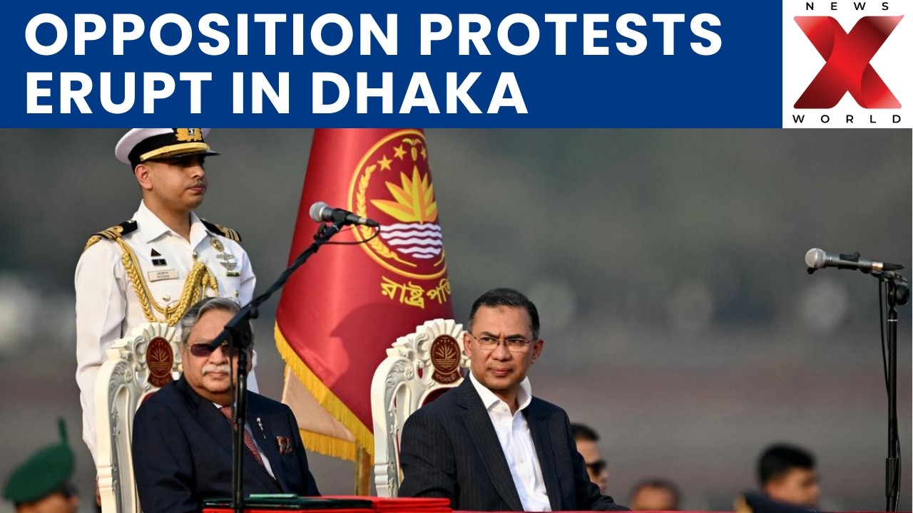 Opposition Marches In Dhaka As Bangladesh Gets New Prime Minister | NewsX World