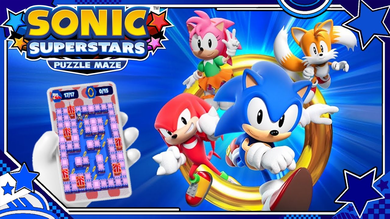 NEW* Sonic Superstars - Puzzle Maze (McDonald's Happy Meal Minigame) - Full  Playthrough 