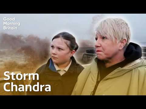 Video Storm Chandra hits UK as more weather warnings come into force | Good Morning Britain - youtube