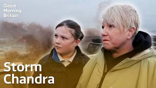 Storm Chandra Hits Uk As More Weather Warnings Come Into Force  Good Morning Britain