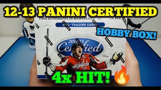 4x HIT! 🤯 2012-13 Panini CERTIFIED Hobby Box Break! Hokej karty NHL! Unboxing!