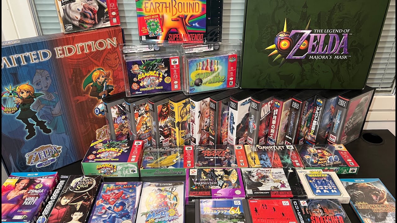 Мои самые дорогие видеоигры (все дороже 500 долларов)