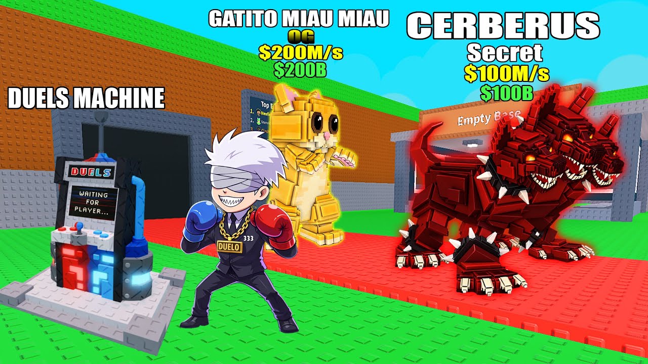 NOVA MAQUINA DE DUELO DO ROUBE UM BRAINROT