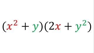 Multiplication of two binomials