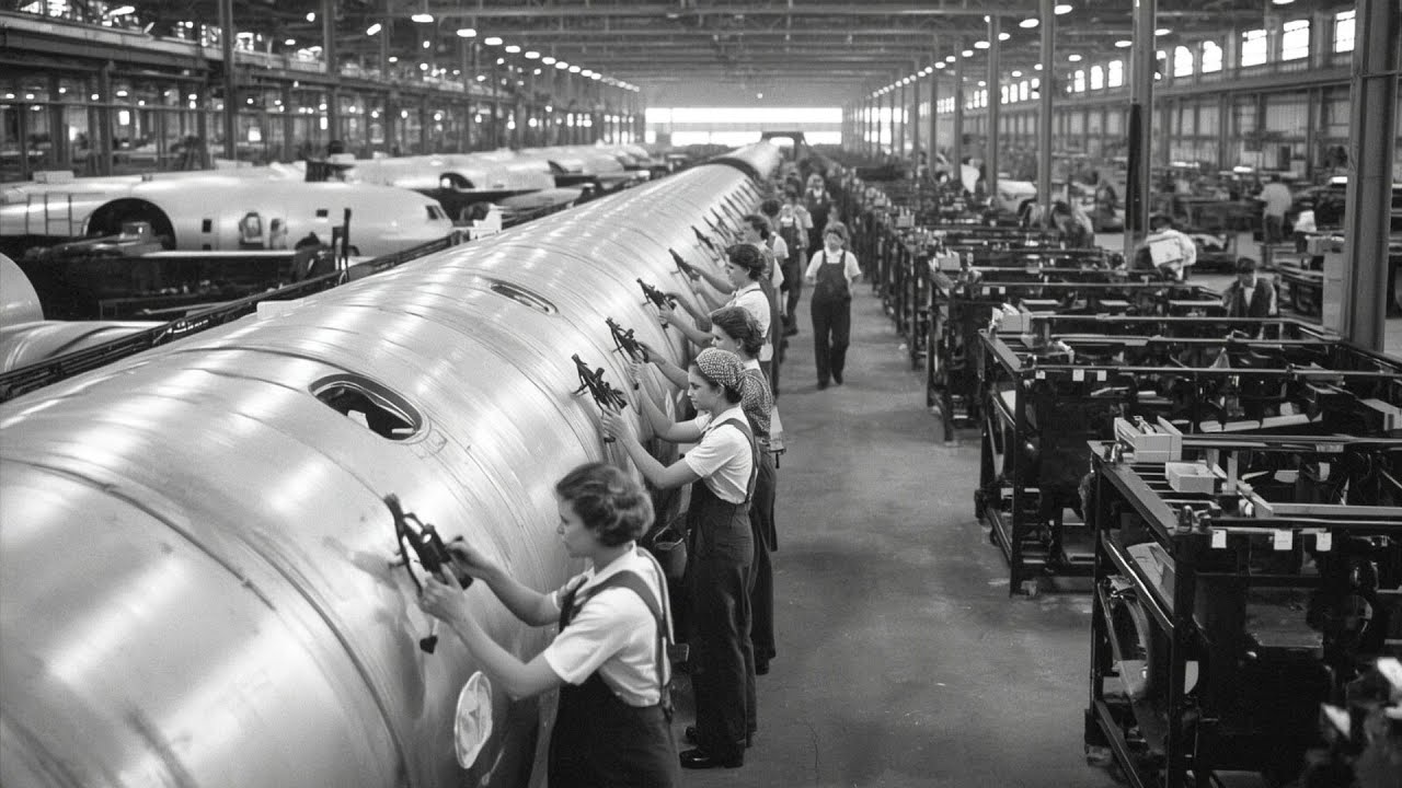 Немецкие генералы не осознавали весь потенциал американской промышленности, пока женщины не стали...