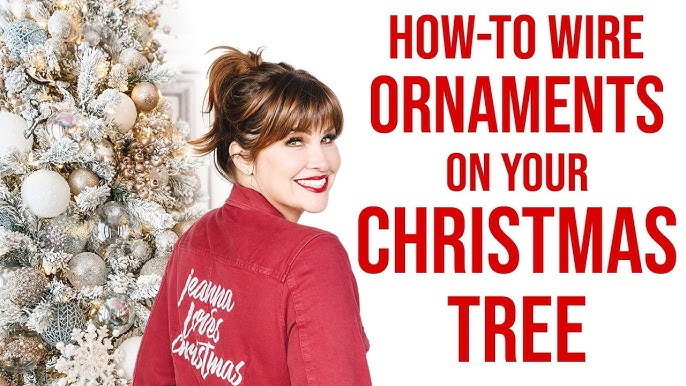 The Double - Triple Loop Ribbon Method for Decorating a Christmas Tree -  Happy Haute Home