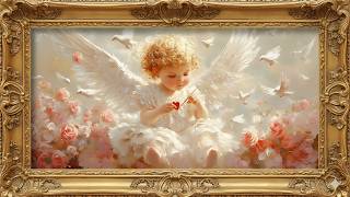 Petals & Prayer | Romantic Angel Frame TV Art with Classical Music (4K) screenshot 5