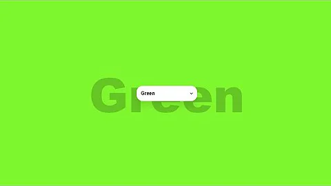 Change the Background Color with Drop-down Menu using HTML,CSS and JavaScript |