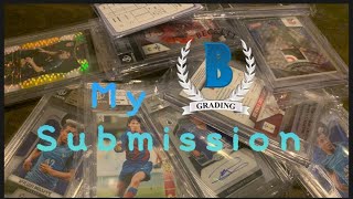 My BGS Soccer Cards Submission