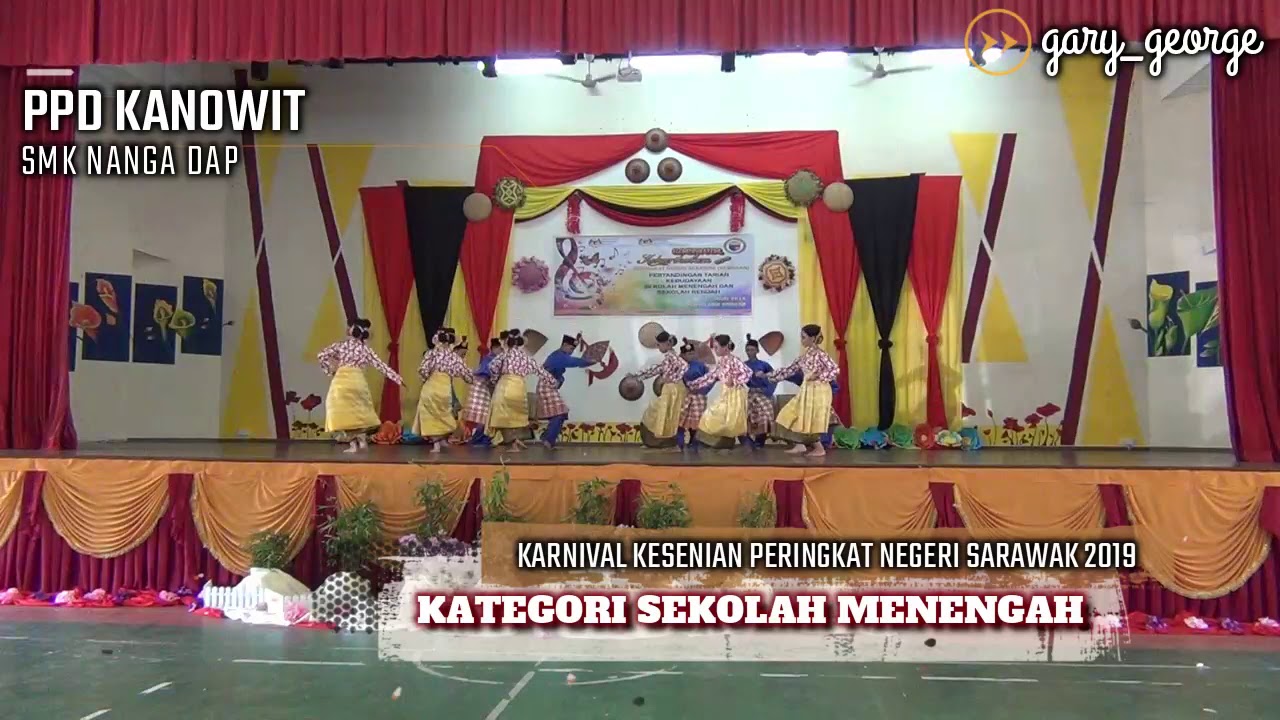 Zapin Melayu Johor || Pertandingan Tarian Peringkat Negeri Sarawak 2019