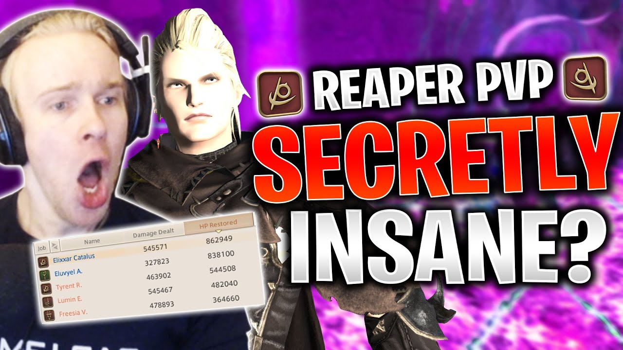 REAPER SECRETLY INSANE in PvP!? - "WE SIMPLY CANNOT DIE!" - FFXIV Endwalker 6.11 Cobrak