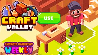 Craft Valley - Building Game Like My Little Universe - Gameplay Walkthrough (Android) Part 1 screenshot 2