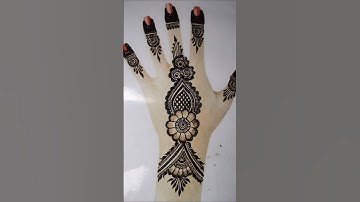 Latest News Mehndi Design #mehndi #trending #viralvideo #youtubeshorts #shotrs