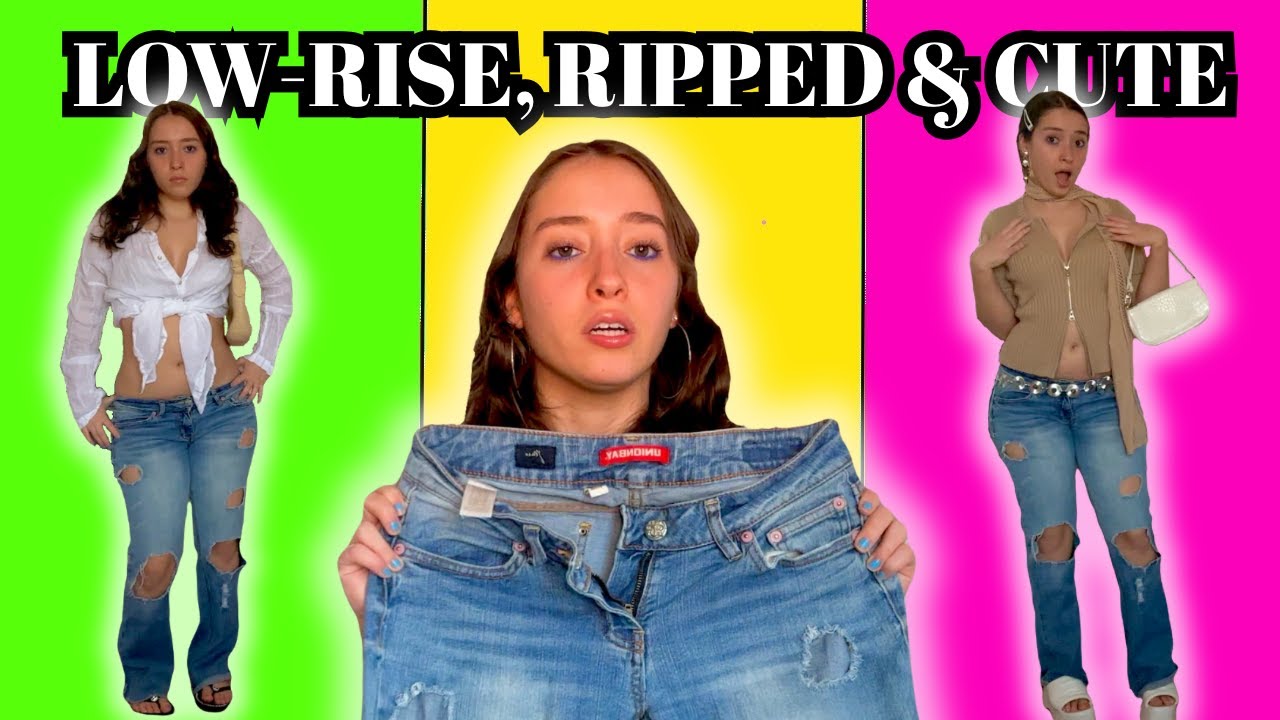5 Ripped Low-Rise Jean Outfits You'll Love
