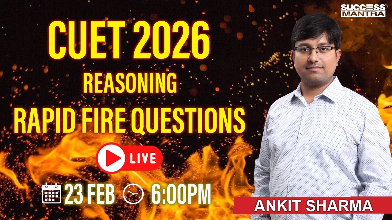 CUET 2026| Important Questions of Reasoning| PYQ of Reasoning | Logical ...