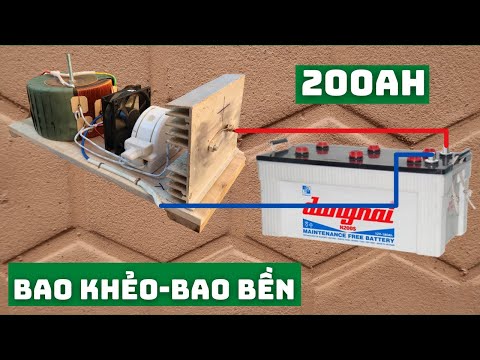 Video Chế Ổn Áp Lioa 2kva Thành Cục Sạc Bình Ắc Quy 200ah... - youtube