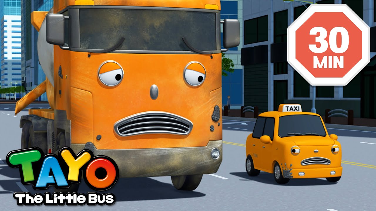 Tayo Español Episodios Populares | Vehículos de equipo pesado potentes | Tayo Autobús