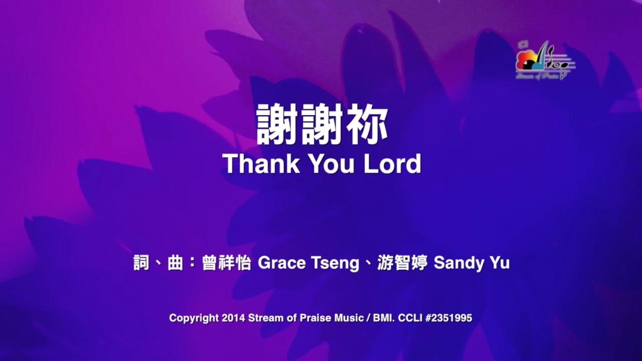 【謝謝祢 Thank You Lord】官方歌詞版MV (Official Lyrics MV) - 讚美之泉敬拜讚美 (19)