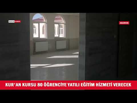 ASARCIK ŞEHİT ALİ HAYDAR BENGİ KUR'AN KURSU  HİZMETE AÇILMAYI BEKLİYOR