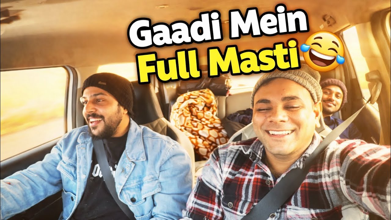 Gaadi mein full masti 😂 ll Jaipur dairy part-1 ll Desi family vlogs ll 2026