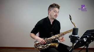 1st Lessons: Tenor Saxophone – Standard of Excellence, Page 7