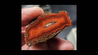 Cut some Baby Malawi Agates and found a few good ones! #lapidary #agate #rockhounding #rockhound