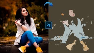 Turn Photo to Cartoon Effect Photoshop Tutorial  #cartoon screenshot 5