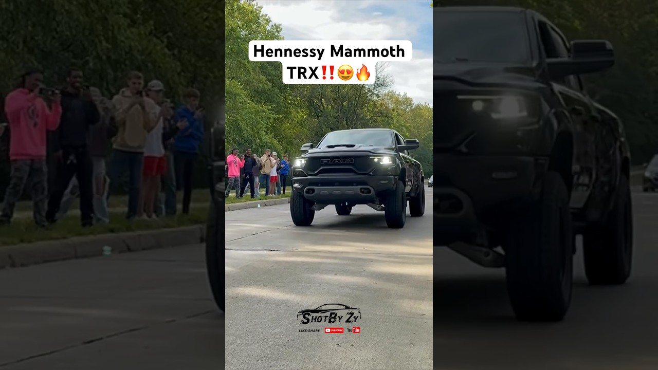 1000-сильный Hennessy Mammoth TRX Оставляем машины и кофе!