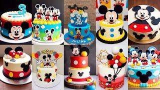 Mickey Mouse Cake Design 2025/Kids Birthday Cake Design/Birthday Cake Designs For Baby/Birthday Cake