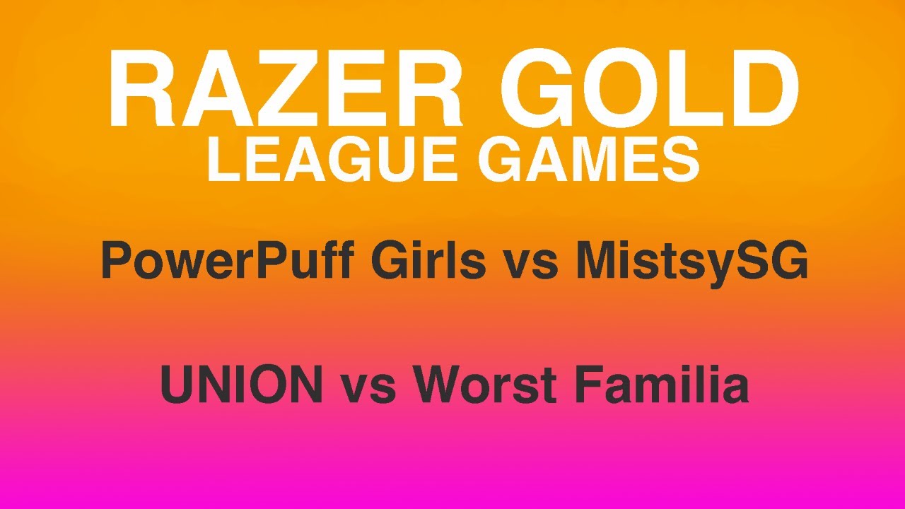 Razer Gold League - PowerPuff Girls challenge - YouTube