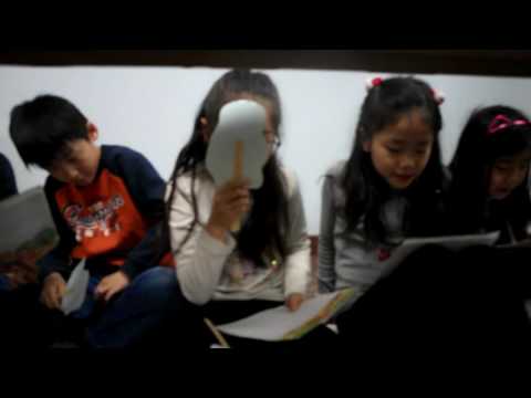 2016.12.17 알마티토요한글학교 2학년 인형극 '작은 암닭'