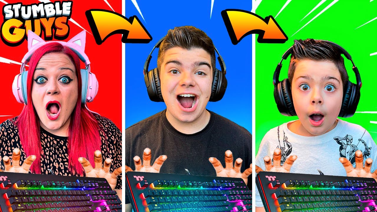 1 VICTORIA = PASAR EL TECLADO!!! II STUMBLE GUYS