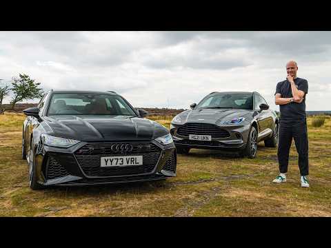 Audi RS6 vs Aston Martin DBX! Ultimate 'Dad Car'