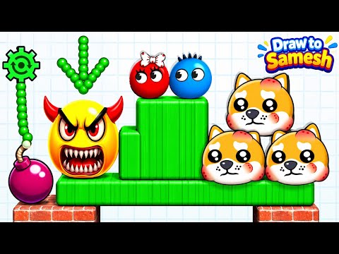 😂 🌈 Beat 3×3 Player Game Hungry Balls 2048 🆚 Hide Balls vs Draw to Smash 2048 Gameplay part 251