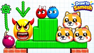 😂 🌈 Beat 3×3 Player Game Hungry Balls 2048 🆚 Hide Balls vs Draw to Smash 2048 Gameplay part 251 screenshot 2
