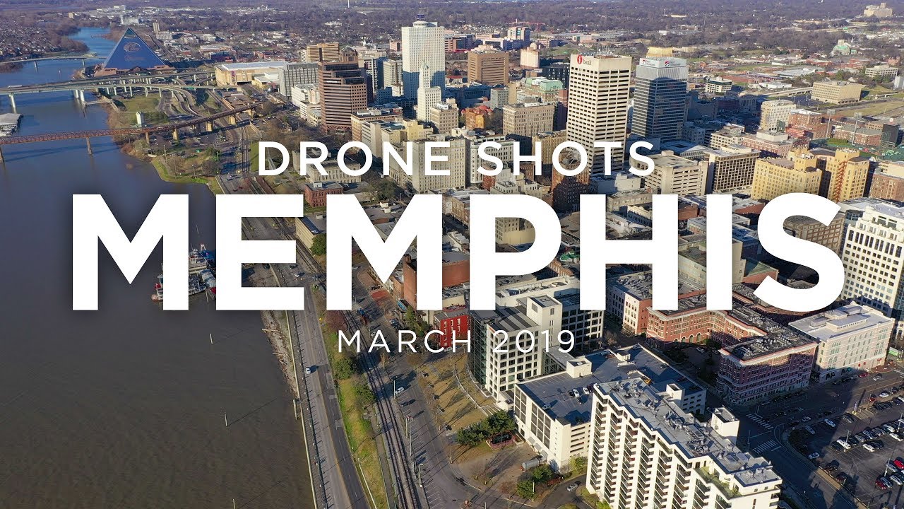 Drone Shots of Memphis - March 2019